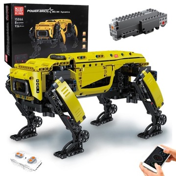 Mould King Technic RC робот собака модель строительные блоки наборы игрушка