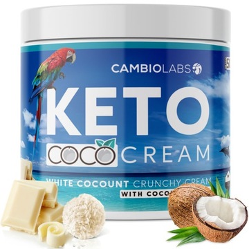 Крем белый шоколад кокос без сахара CambioLabs