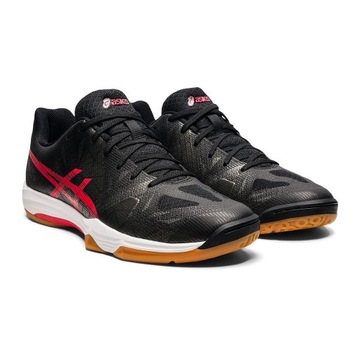 Чоловіче взуття для сквошу ASICS GEL FASTBALL 3 Black / Red-006 47