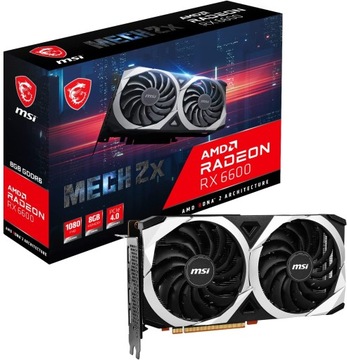 Відеокарта MSI Radeon RX 6600 MECH 2X 8G 8GB