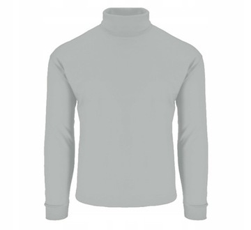 Водолазка детская толстовка рубашка детская блузка светло-серый 122 см модель: K194