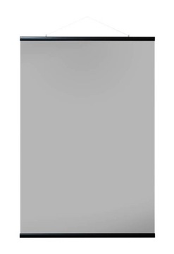 Магнитная вешалка для плакатов черный 61 см