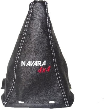 Сильфон переключения передач черная кожа NISSAN NAVARA 4x4 06-12 180 мм