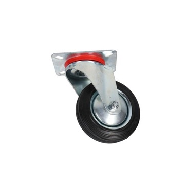 Поворотне колесо метал-гума 4001-125x37