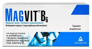 МАГВИТ В6 препарат Магний с витамином В6 50 табл. доил.