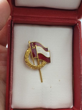 ЗНАК ТППР ОБЩЕСТВО ПОЛЬСКО-СОВЕТСКОЙ ДРУЖБЫ