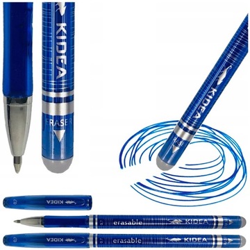 Шариковая ручка школы стираемая ссадина стираемая синяя 0,7 мм KIDEA
