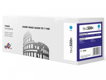 Тонер-картридж для Samsung CLP320 TS-C320R CY ref.