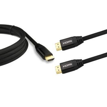 Кабель HDMI-HDMI кабель 1м нейлон 4K Full HD