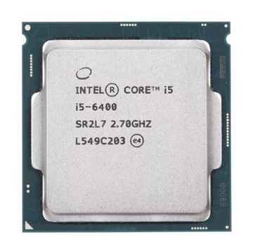 Процессор Intel Core i5-6400 QUAD 4x2, 70ghz s. 1151