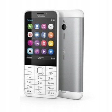 Nokia 230 Dual Sim Білий / Сріблястий