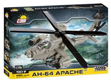 COBI 5808 бомбардировочный вертолет AH-64 APACHE 510 el.