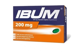 IBUM 200 мг анальгетик 60 капсул HASCO