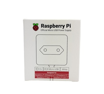 Блок живлення для Raspberry Pi 3b+ 3B 3a 2B Zero MicroUSB 5.1 V / 2.5 A 1,5 м