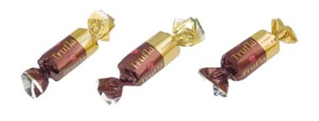 Шоколадные конфеты Трюфель вкус слива орех ром в шоколаде 1кг
