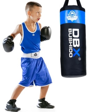 Дитяча боксерська груша для подарунка синій 80X30 15 кг DBX