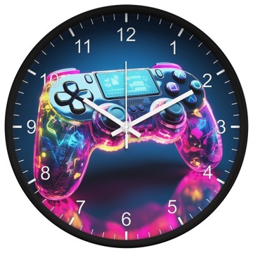 Ігрові настінні годинники геймпад безшумний не зворушливий