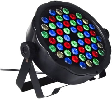 PAR RGBW 54 LED DMX 60-160W цветофон светодиодный сценический прожектор