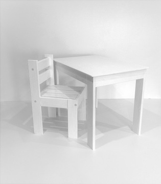 Стол и стульчик-для ребенка-деревянный