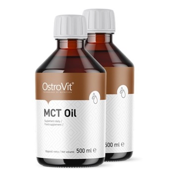 Ostrovit MCT Oil 500 мл X2 хороша кислотна олія MCT C8 C10 кето