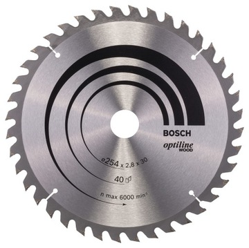 Bosch 1x пильный диск Pro Wood для проводных
