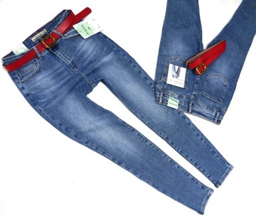М. Сара женские моделирующие брюки джинсы пуш-ап ремень оригинальная попка