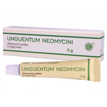 Neomycinum мазь 0,5% 5 г рани сенсибілізації антибіотик