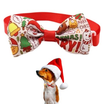 Різдвяна краватка-метелик для собаки Холлі #2