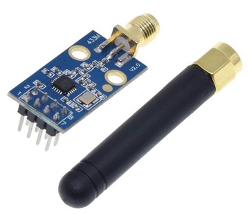 496 бездротовий модуль CC1101 433 МГц + антена Arduino