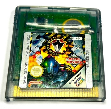 Robot Wars Metal Mayhem Game Boy Color