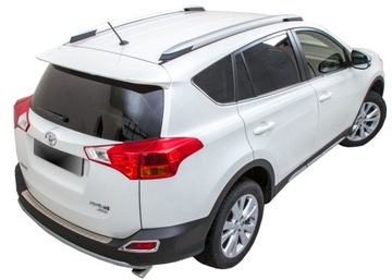 TOYOTA RAV4 2013-19 РЕЙЛИНГИ НА КРЫШЕ СЕРЕБРИСТЫЕ