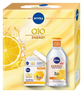 Nivea Q10 Energy набор косметики для женщин