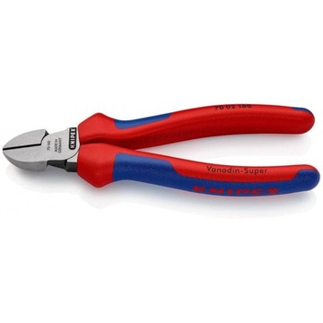 KNIPEX БІЧНІ РІЖУЧІ ПЛОСКОГУБЦІ 160 ММ 70 02 160