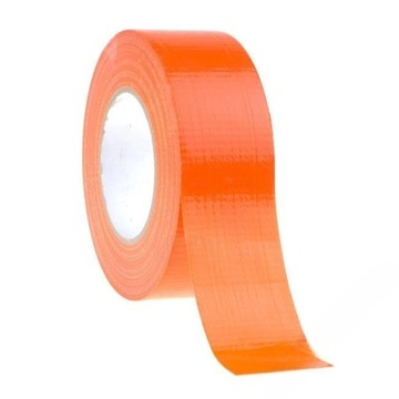 Техническая лента (Duct Tape) 50 мм/50 м оранжевая