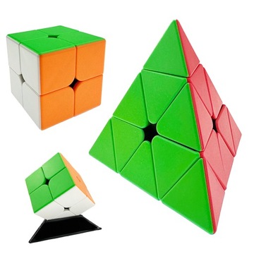MoYu куб набор 2x2 пирамида оригинальный быстрый