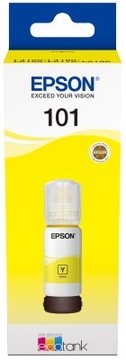 Оригинальные чернила для EPSON 101yellow желтый C13t03v44a