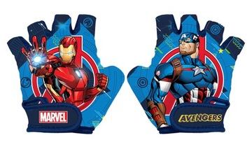 Захисні Велосипедні рукавички для дітей Месники Залізна Людина Капітан Америка