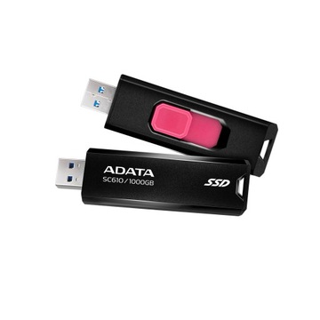 Небольшой внешний накопитель / USB 3.2 SSD ADATA SC610 1 ТБ