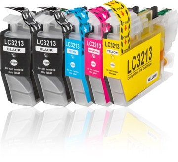 5X чорнило для BROTHER LC3213 DCP-J572DW J774DW J772DW