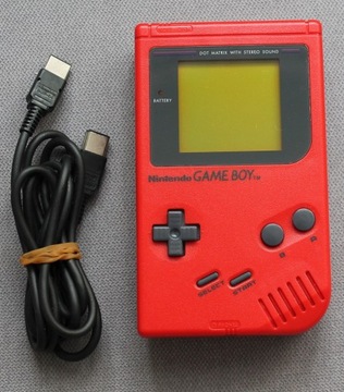 Игровая консоль Nintendo Game Boy Classic Red DMG-1 + кабель