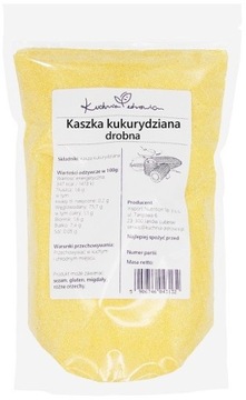 Кукурузная каша мелкая 1 кг каша польская натуральная кухня здоровья