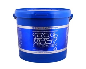 SCITEC 100% WHEY PROTEIN 5000G 5KG WPC протеин масса