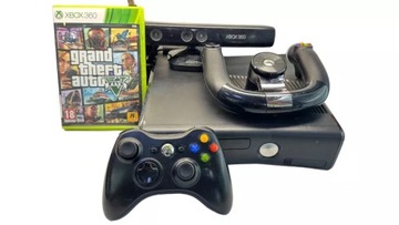 КОНСОЛЬ XBOX 360 МОДЕЛЬ 1439 250GB PAD + KINECT + ГРА