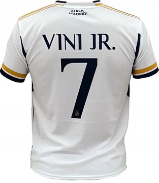 Футболка Vinicius Junior Реал Мадрид Vini JR 7 футбольный болельщик 164