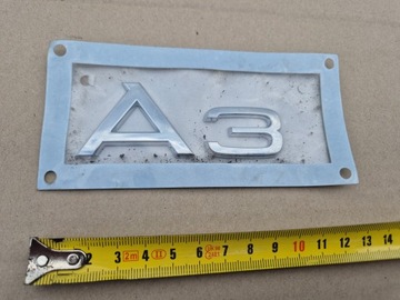 Audi A3 napis klapy tył.Emblemat.Nowy orginał.