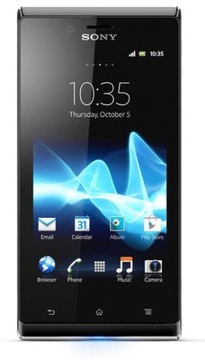 Смартфон Sony XPERIA J 512 МБ / 4 ГБ черный