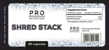 Pro Nutrition - Shred Stack (rad 140 + cardarine ) 