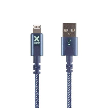XTORM кабель USB-Lightning MFI 1 м синий