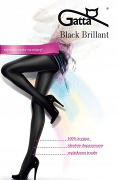 Gatta BLACK BRILLANT колготки как леггинсы 4-L