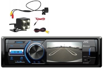 JVC KD-X560BT автомобільний радіоприймач 1DIN LCD Bluetooth MP3 + Камера заднього виду